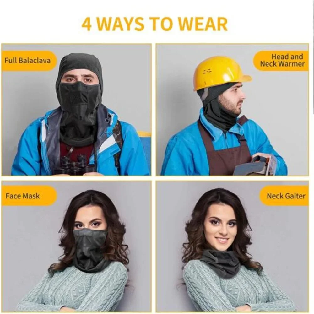 Balaclava Winter Ski Face Mask Breathable Windproof Thermal for Motorcycle